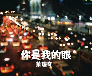 萧煌奇《你是我的眼吉他谱》(C调)