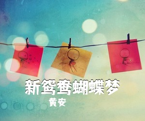 黄安《新鸳鸯蝴蝶梦吉他谱》(G调)