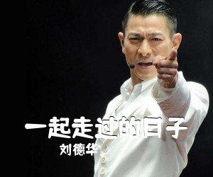 刘德华《一起走过的日子吉他谱》