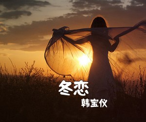 韩宝仪《冬恋简谱》