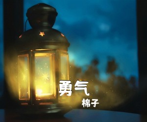 棉子《勇气吉他谱》(C调)
