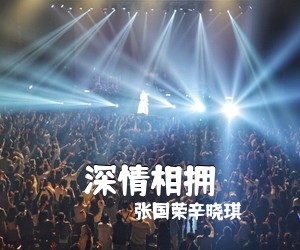 张国荣辛晓琪《深情相拥简谱》