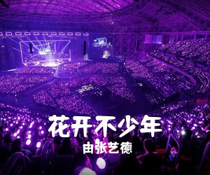由张艺德《花开不少年吉他谱》(D调)