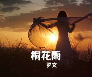 罗文《桐花雨吉他谱》