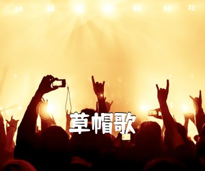 《草帽歌吉他谱》(C调)