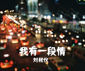 刘秋仪《我有一段情简谱》
