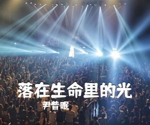 尹昔眠《落在生命里的光吉他谱》(C调)