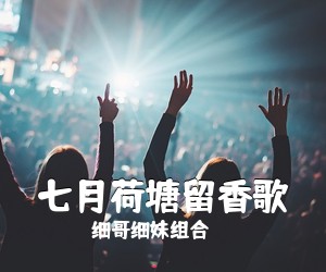 细哥细妹组合《七月荷塘留香歌简谱》