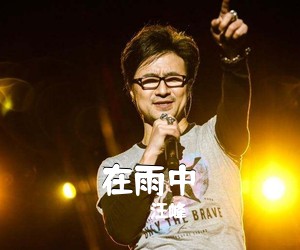 汪峰《在雨中吉他谱》(F调)