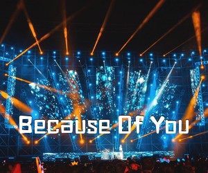 《Because Of You吉他谱》(C调)