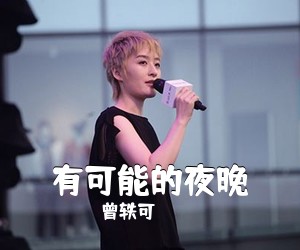曾轶可《有可能的夜晚吉他谱》(G调)