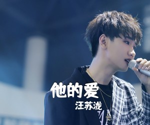 汪苏泷《他的爱吉他谱》(G调)