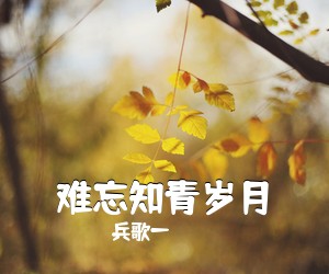 兵歌一《难忘知青岁月简谱》