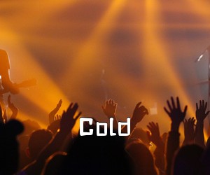 《Cold吉他谱》(m调)