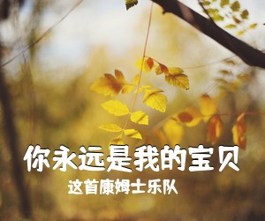 这首康姆士乐队《你永远是我的宝贝吉他谱》