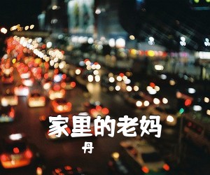 丹《家里的老妈简谱》