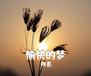 佚名《愉快的梦简谱》