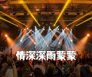 《情深深雨蒙蒙吉他谱》(G调)
