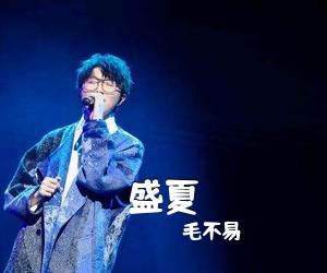 毛不易《盛夏吉他谱》(G调)