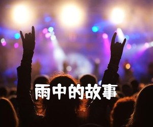 《雨中的故事吉他谱》(B调)