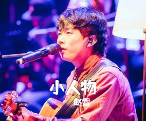 赵雷《小人物吉他谱》(C调)