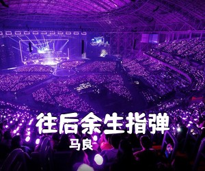 马良《往后余生指弹吉他谱》