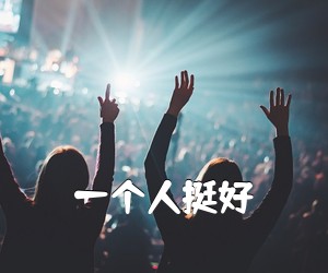 《一个人挺好吉他谱》(F调)