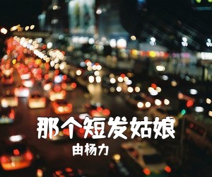 由杨力《那个短发姑娘吉他谱》(G调)