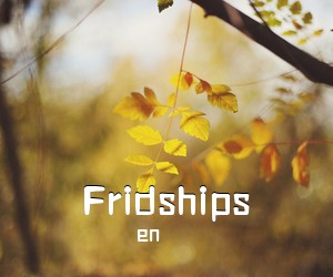 en《Fridships吉他谱》