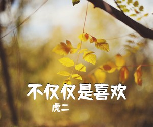 虎二《不仅仅是喜欢吉他谱》(G调)