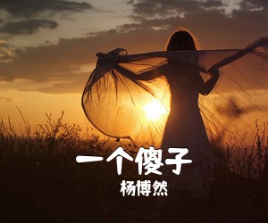 杨博然《一个傻子吉他谱》(C调)