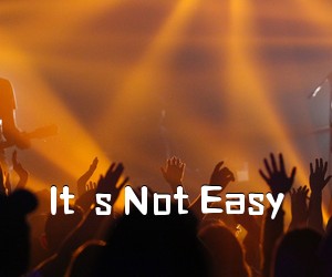 《It´s Not Easy吉他谱》