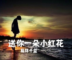 易烊千玺《送你一朵小红花吉他谱》(B调)