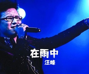 汪峰《在雨中吉他谱》