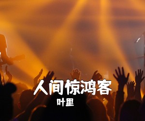 叶里《人间惊鸿客吉他谱》(C调)