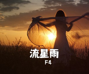 F4《流星雨吉他谱》(C调)
