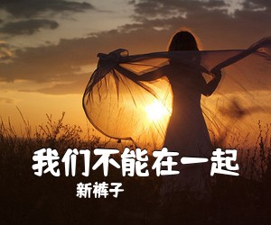 新裤子《我们不能在一起吉他谱》(C调)