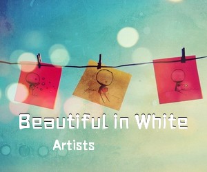 Artists《Beautiful in White简谱》