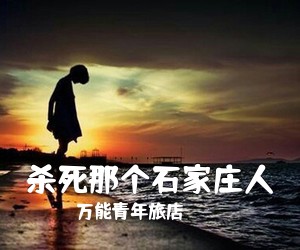 万能青年旅店《杀死那个石家庄人吉他谱》(D调)