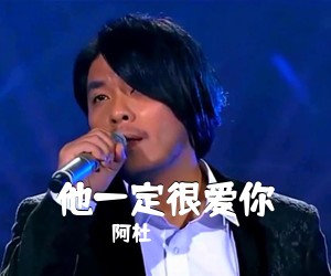 阿杜《他一定很爱你吉他谱》(G调)