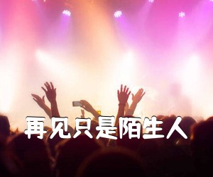 《再见只是陌生人吉他谱》(C调)
