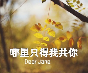 Dear Jane《哪里只得我共你吉他谱》(G调)