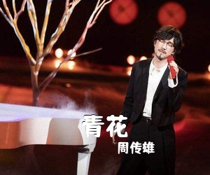 周传雄《青花吉他谱》(C调)