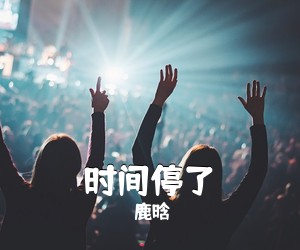 鹿晗《时间停了吉他谱》(C调)