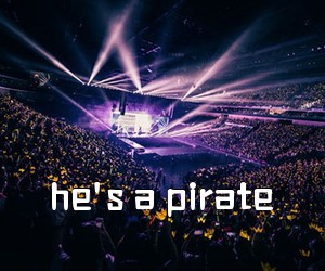 《he's a pirate吉他谱》