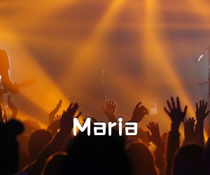 《Maria吉他谱》(C调)