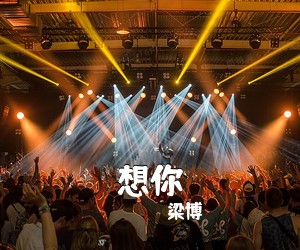 梁博《想你吉他谱》(G调)