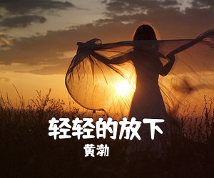 黄渤《轻轻的放下吉他谱》(C调)