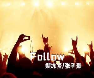 梨冻紧/张子豪《Follow吉他谱》(C调)