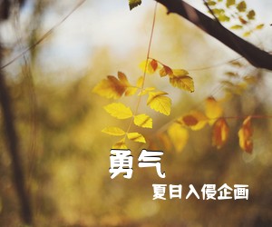 夏日入侵企画《勇气吉他谱》